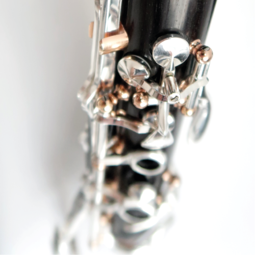 Clarinetto Sib Boehm Star Ebony 17 Chiavi Argentate y Colonnine Dorate