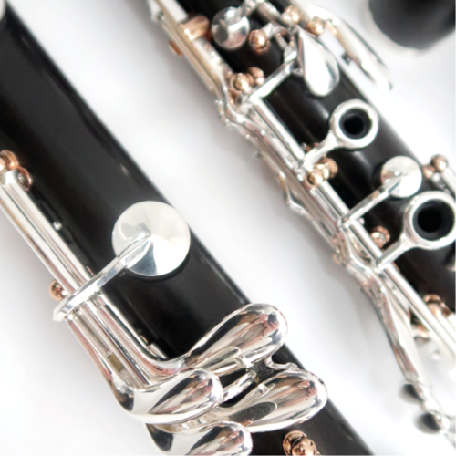 Clarinetto Sib Boehm Star Ebony 17 Chiavi Argentate y Colonnine Dorate