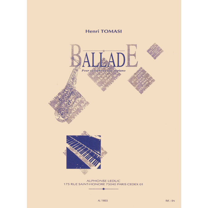 TOMASI, HENRI.- BALLADE