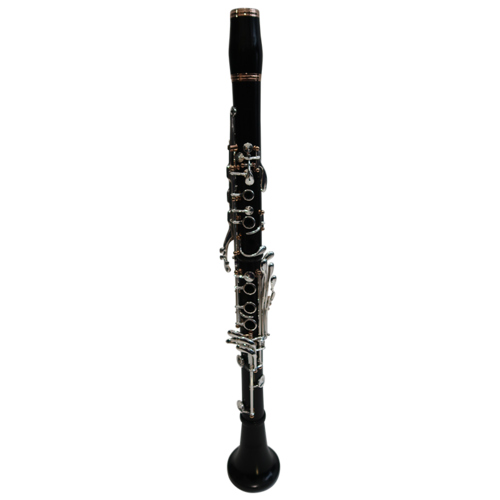 Clarinetto Sib Boehm Venus Ebony 17 Chiavi Argentate y Colonnine Dorate