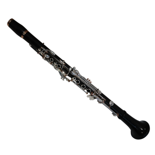 Clarinetto Sib Boehm Venus Ebony 17 Chiavi Argentate y Colonnine Dorate