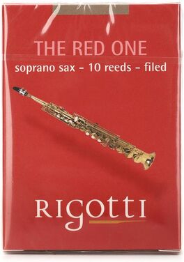 Ancia Sax Soprano Rigotti The Red One 3 1/2 Light