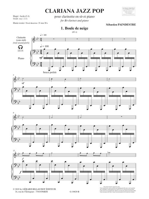 PAINDESTRE SEBASO.- CLARIANA JAZZ POP sample 1