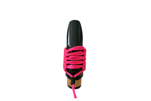 Abrazadera Clarinete Sib Bambu Pink frente