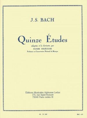 BACH, J. S.- 15 ESTUDIOS ( DELECLUSE)