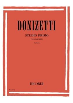 DONIZETTI, GATEANO.- STUDIO PRIMO (PRIMER ESTUDIO)