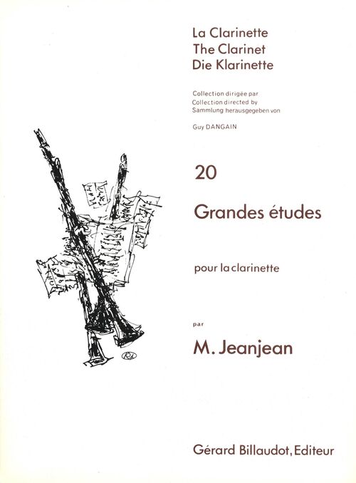 JEANJEAN, PAUL.- 20 GRANDES ESTUDIOS