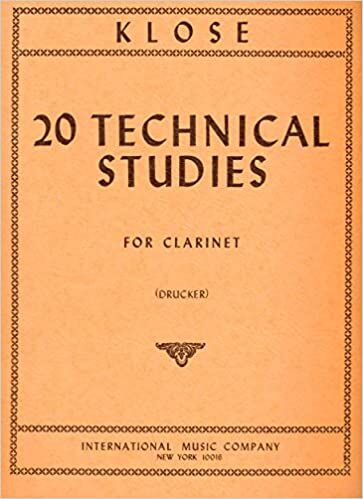 KLOS.- 20 ESTUDIOS TCNICOS CLARINETE