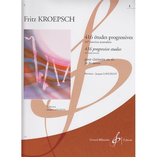 KROEPSCH, FRITZ.- 416 ESTUDIOS PROGRESIVOS VOL.1