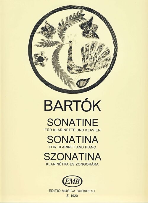 BARTOK, BELA.- SONATINA