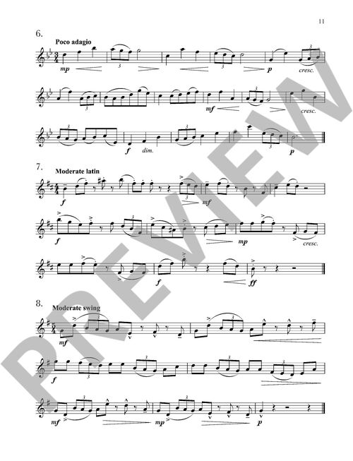 KEMBER SAXOPHONE SIGHT READING VOL2 SAMPLE 2