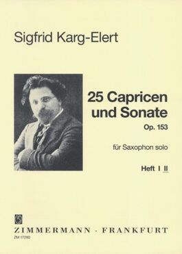 KARG ELERT, SIGFRID.- 25 Carpicci e Sonate Op.153 Vol.2