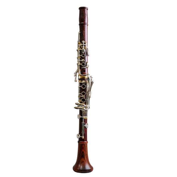 Clarinetto Sib Backun Protege Cocobolo 18 Chiavi Argentate Pilares dorate