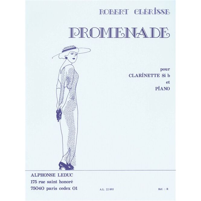 CLERISSE, ROBERT.- PROMENADE CLARINETE